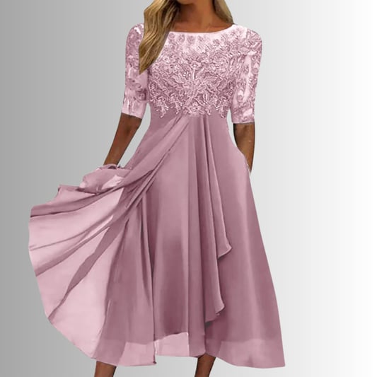 Skye | Women's Flowing Lace Cocktail Dress