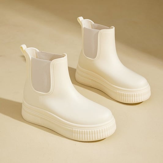 Molly | Women's Platform Chelsea Rain Boots
