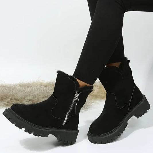 Evie | Women's Lug-Sole Winter Ankle Boots