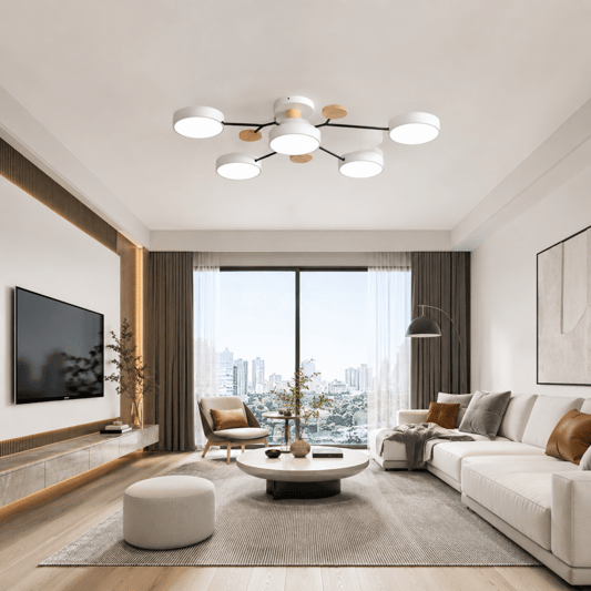 Harper | Modern Round LED Ceiling Light