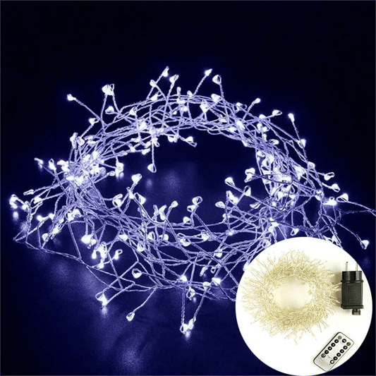 Christmas String Lights Remote-Controlled Decorative LED Strand