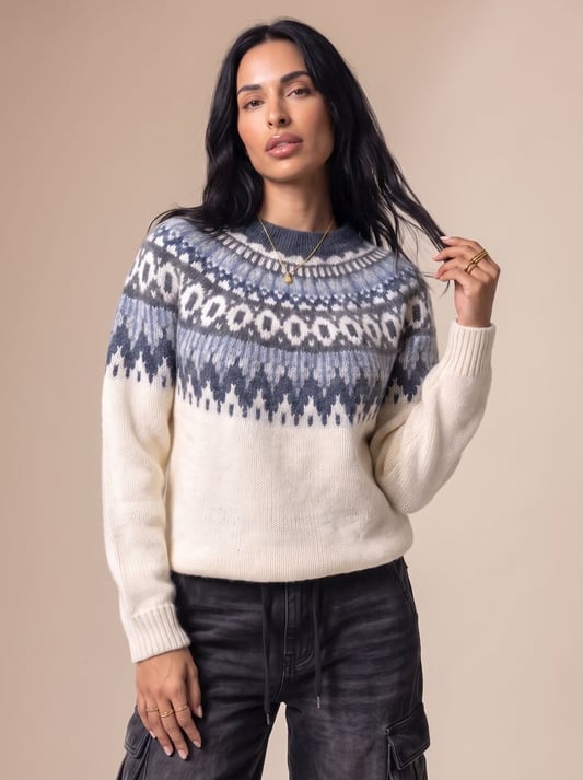 Isla | Women's Christmas Fair Isle Sweater