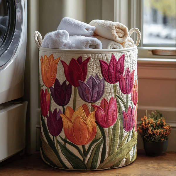 The Birdie Tulip Basket