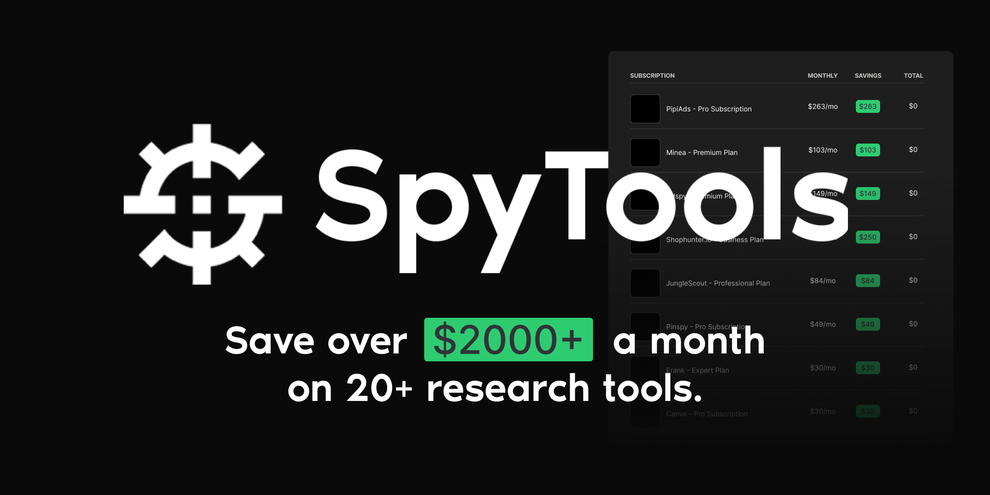 Spy Tools Free Community