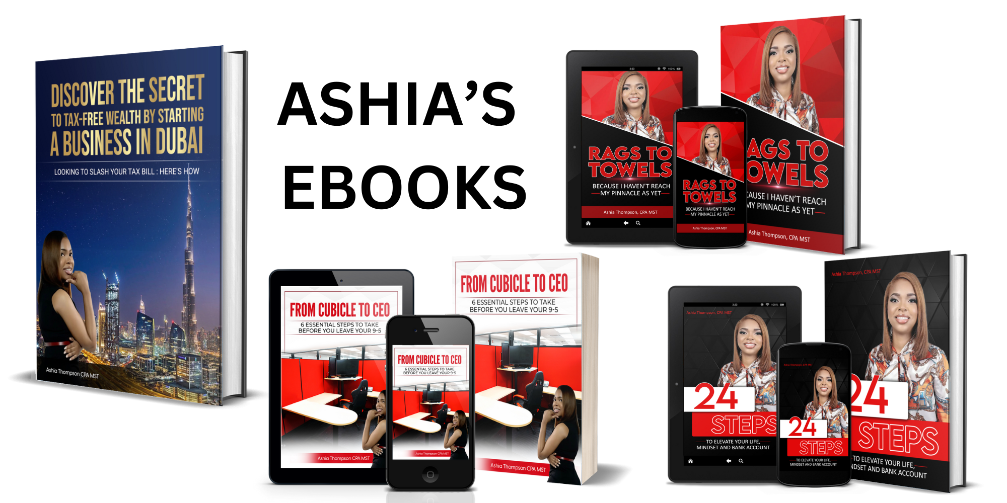 Ashia Thompson Ebook Bundle