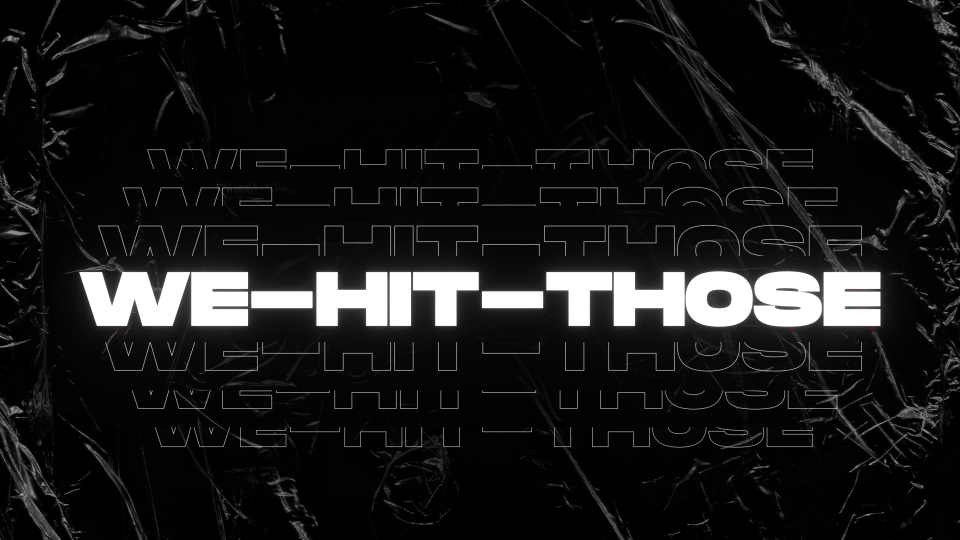 We-Hit-Those VIP