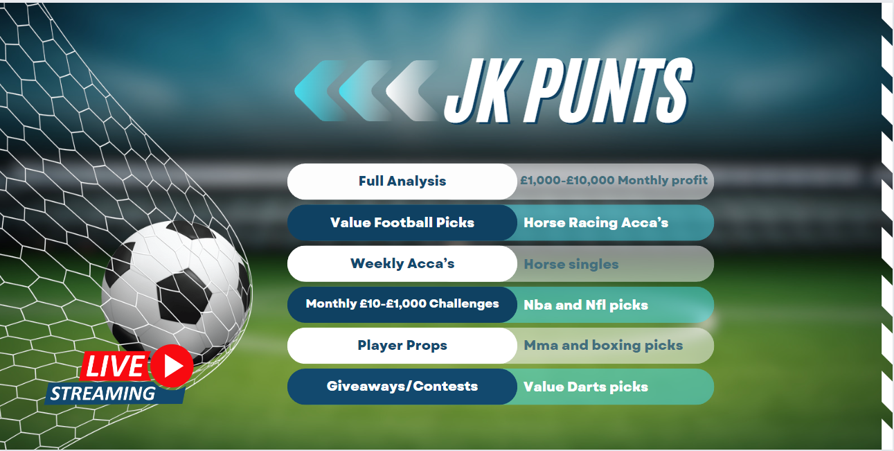 Jk Punts VIP Picks