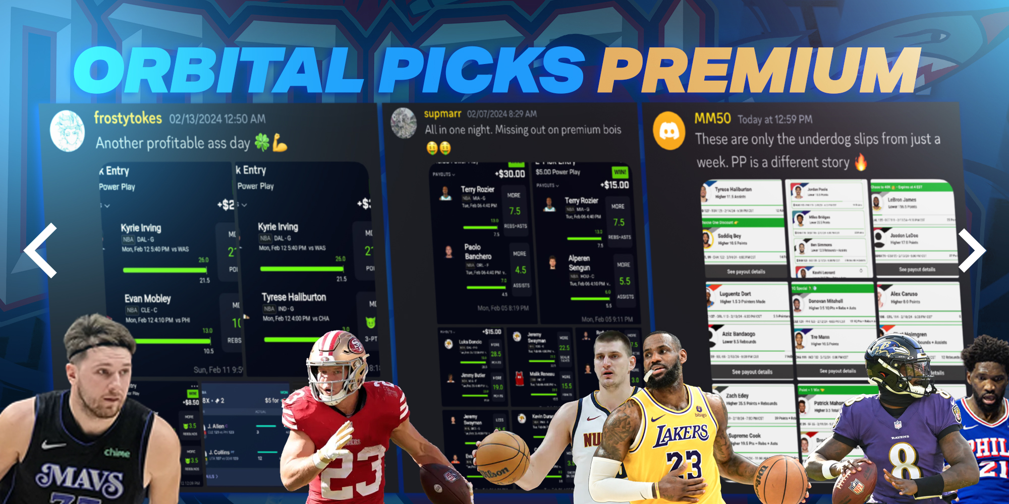 Orbital Picks Free