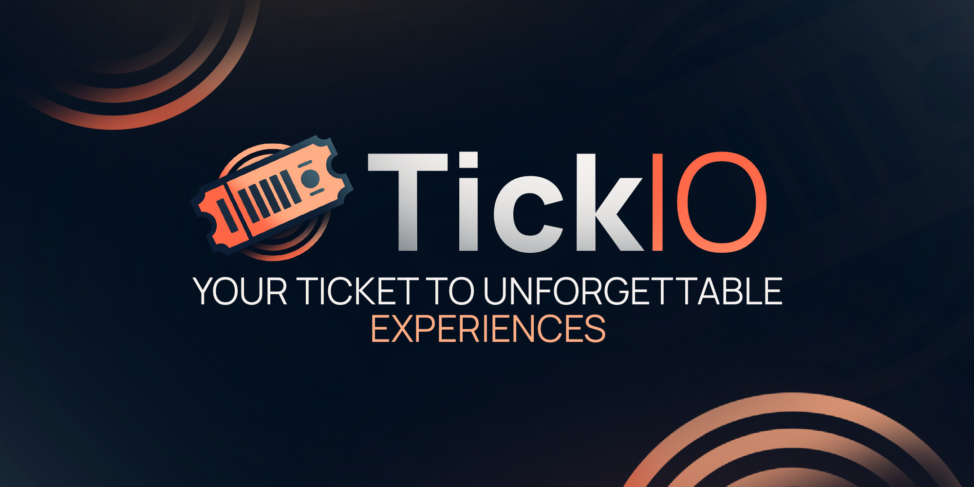 Tickio banner