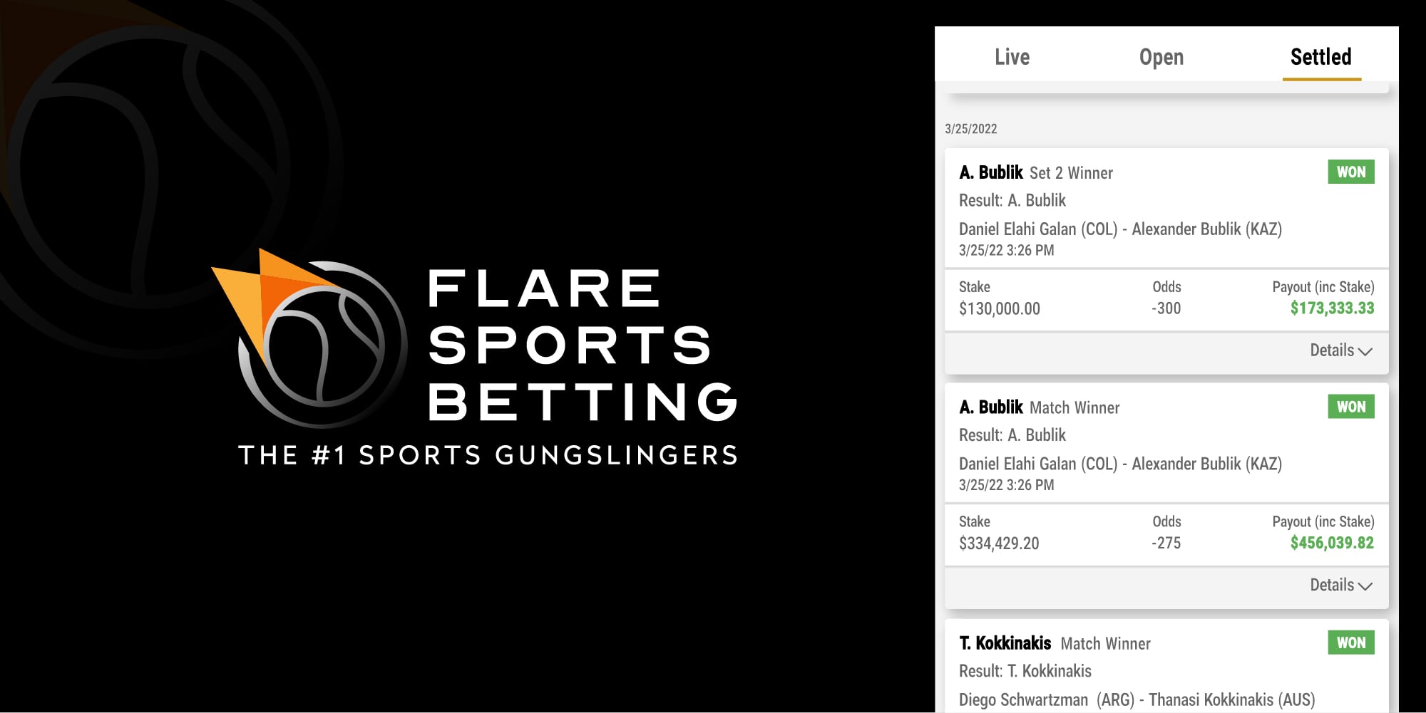 Flare Sports VIP