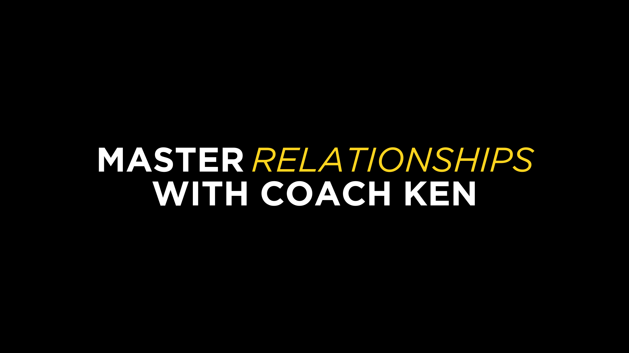 Coach Ken's Inner Circle