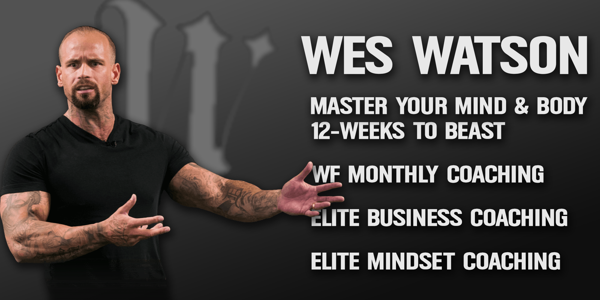 Wes Watson 12 Weeks to Beast