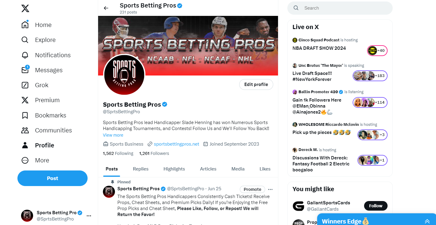Sports Betting Pros