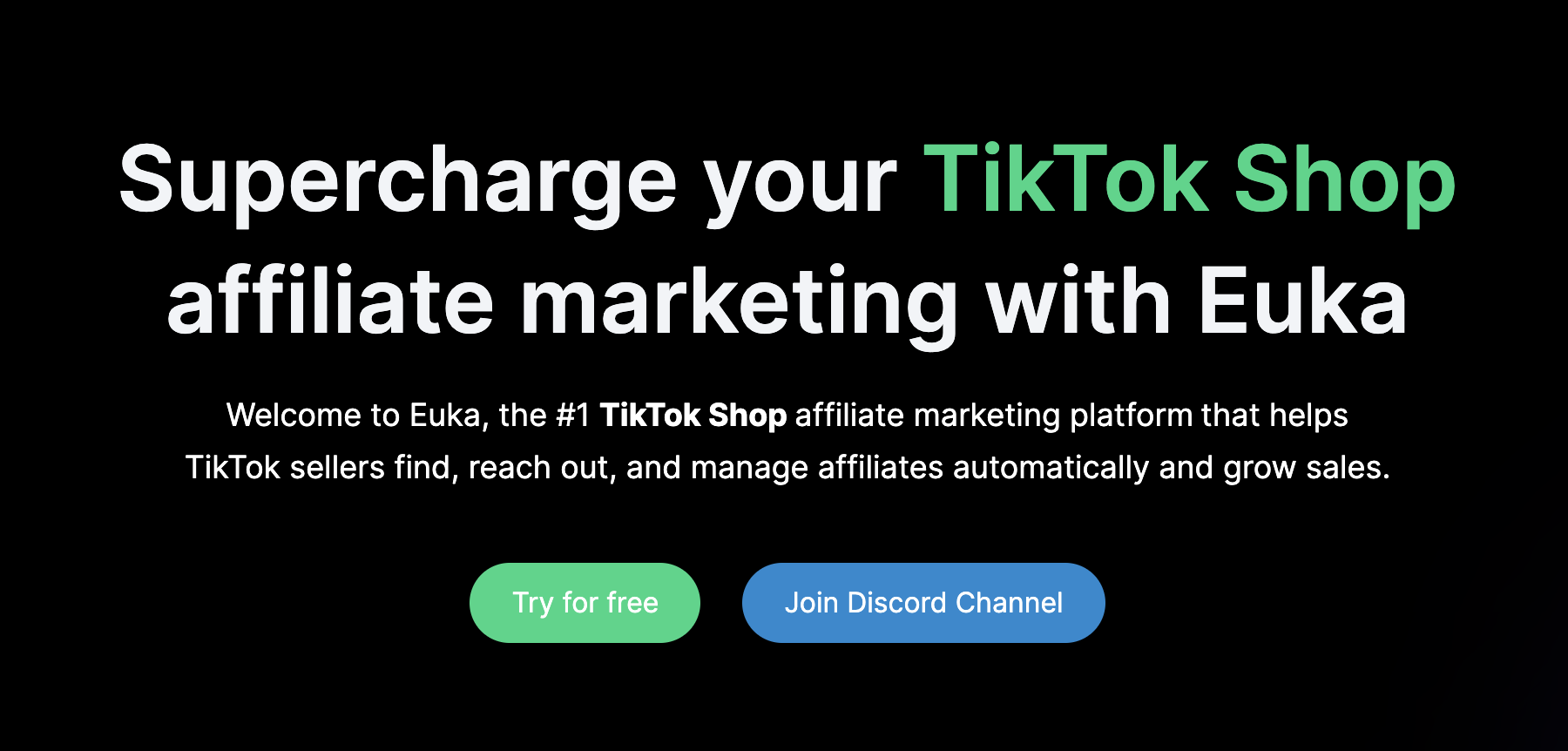Euka TikTok Shop Bot