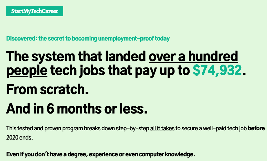 Start My Tech Career