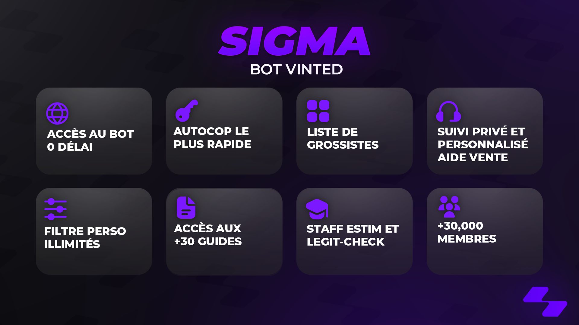Sigma Bot Vinted Premium