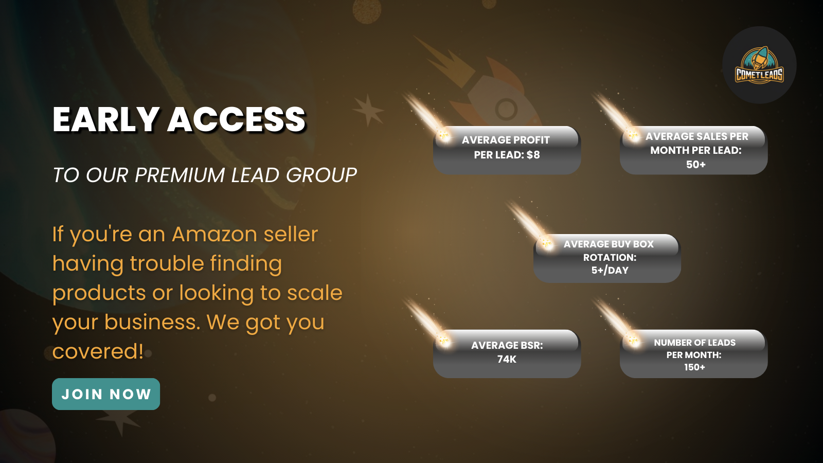 ⭐ CometLeads Tier 0: Shuffled
