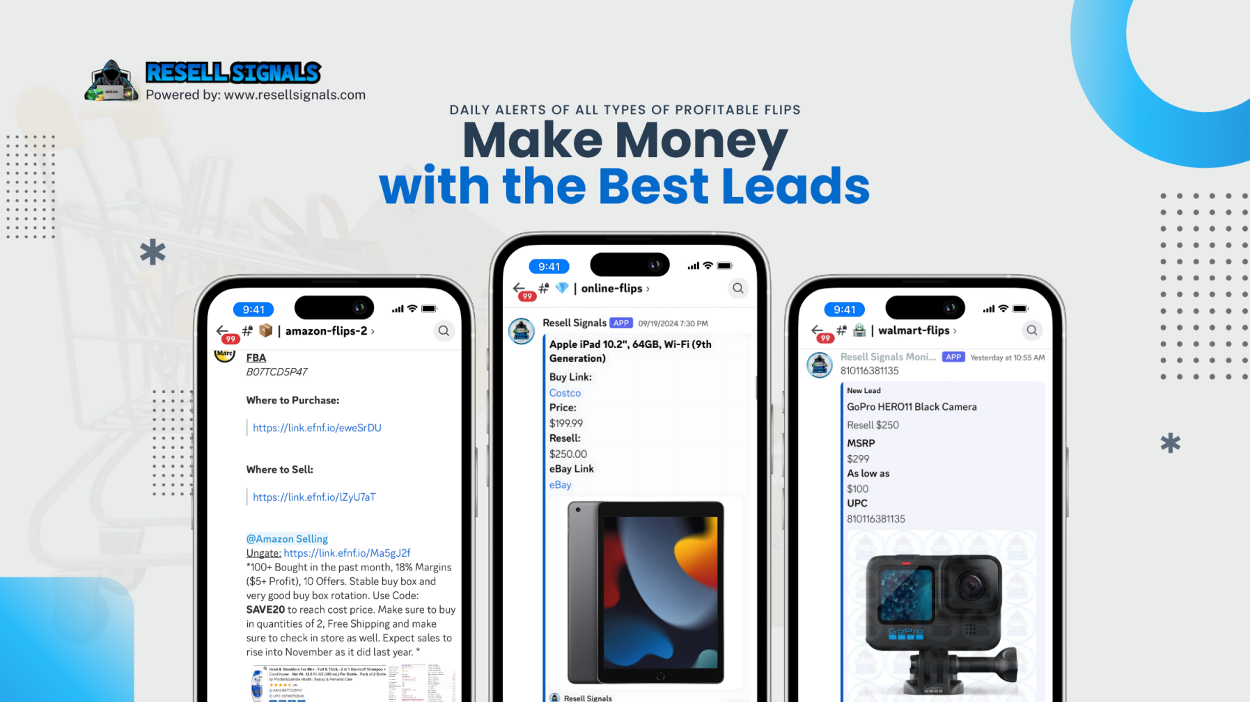 Resell Signals Premium Group 