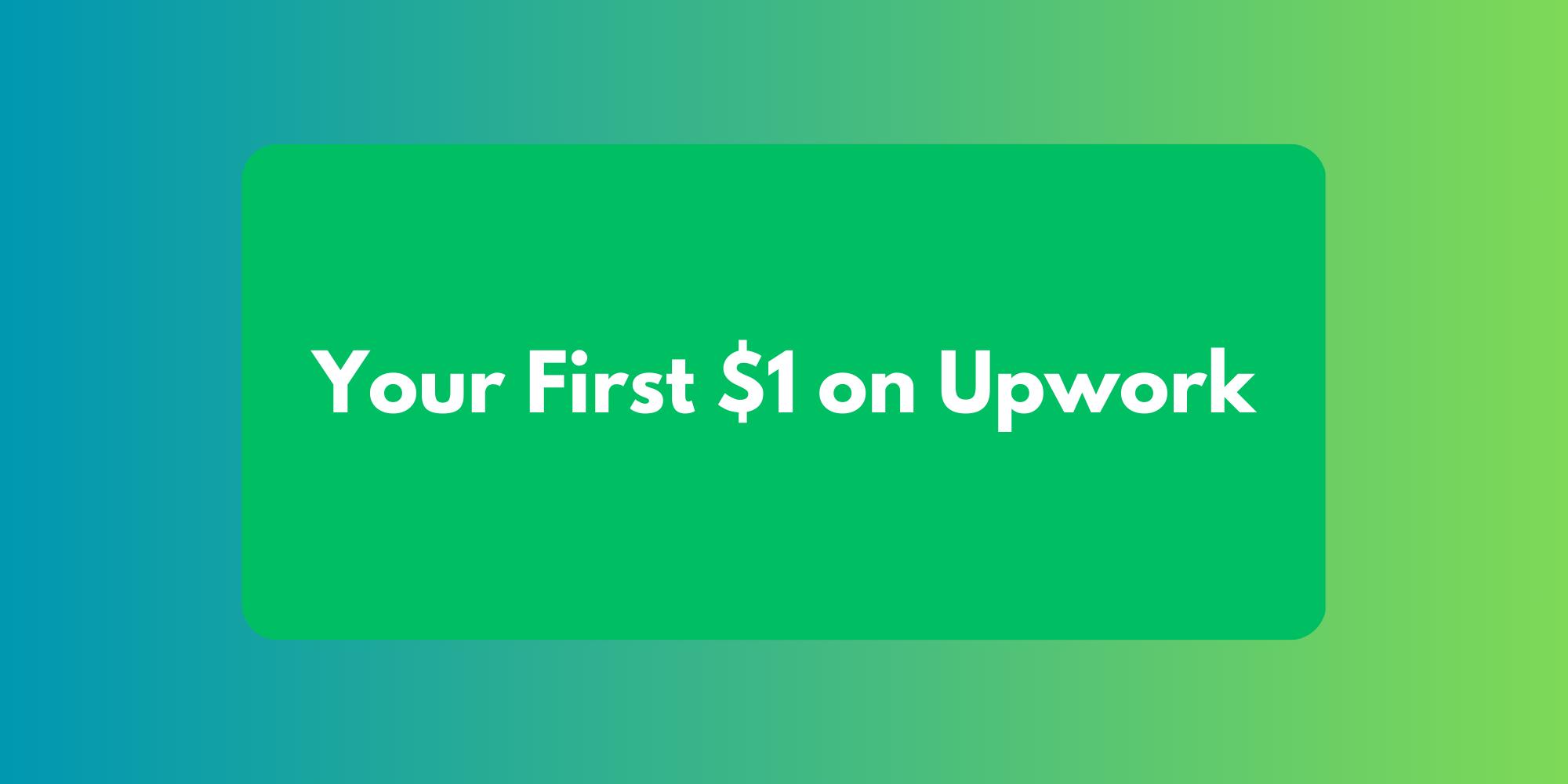 The Upwork Blueprint