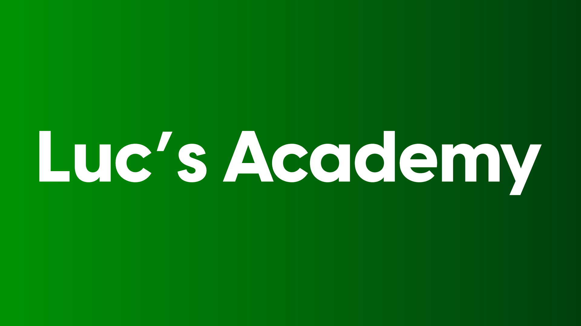 Luc's Academy