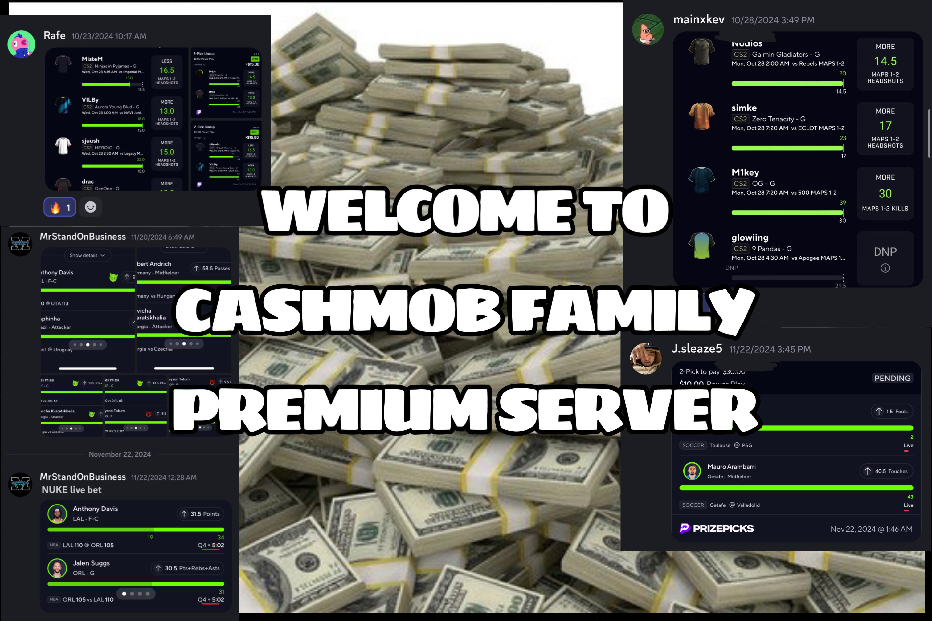 CASHMOB SERVER