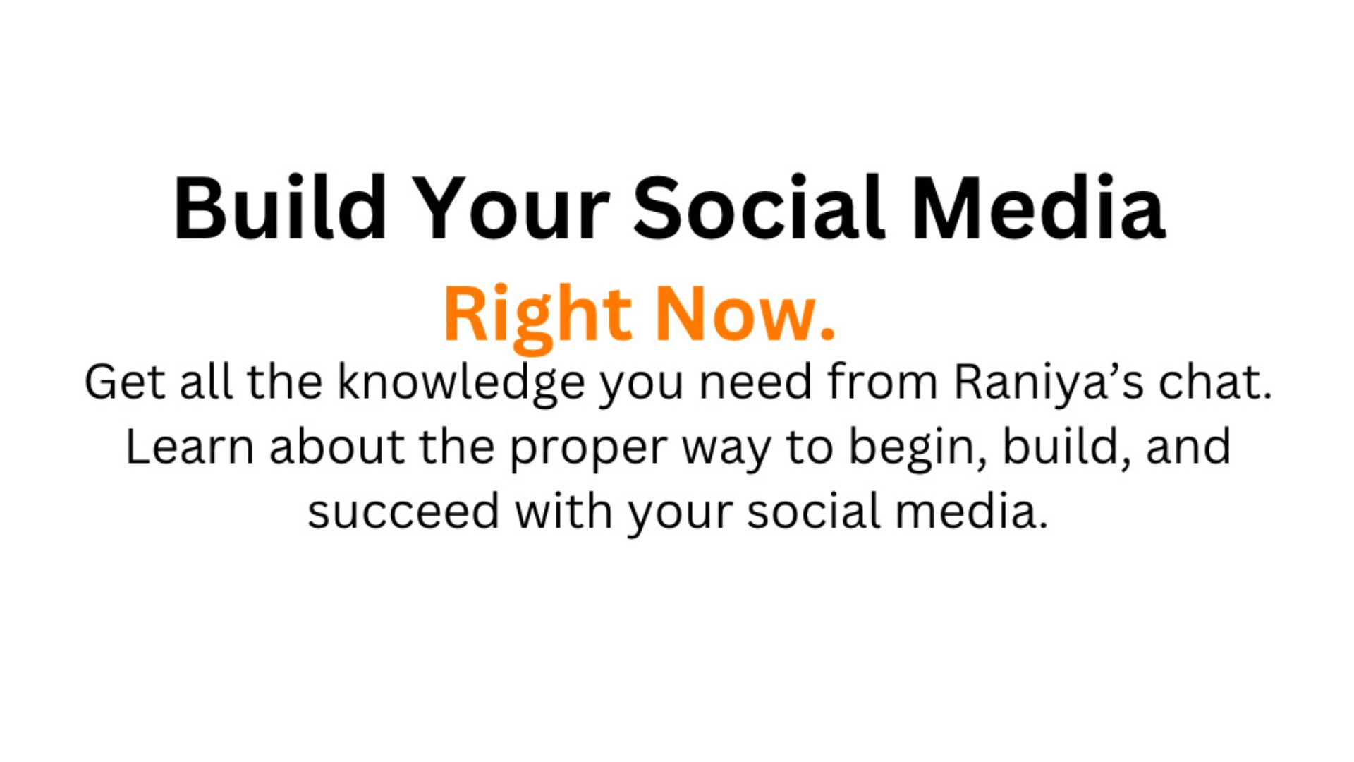 Grow With Niya On Social Media