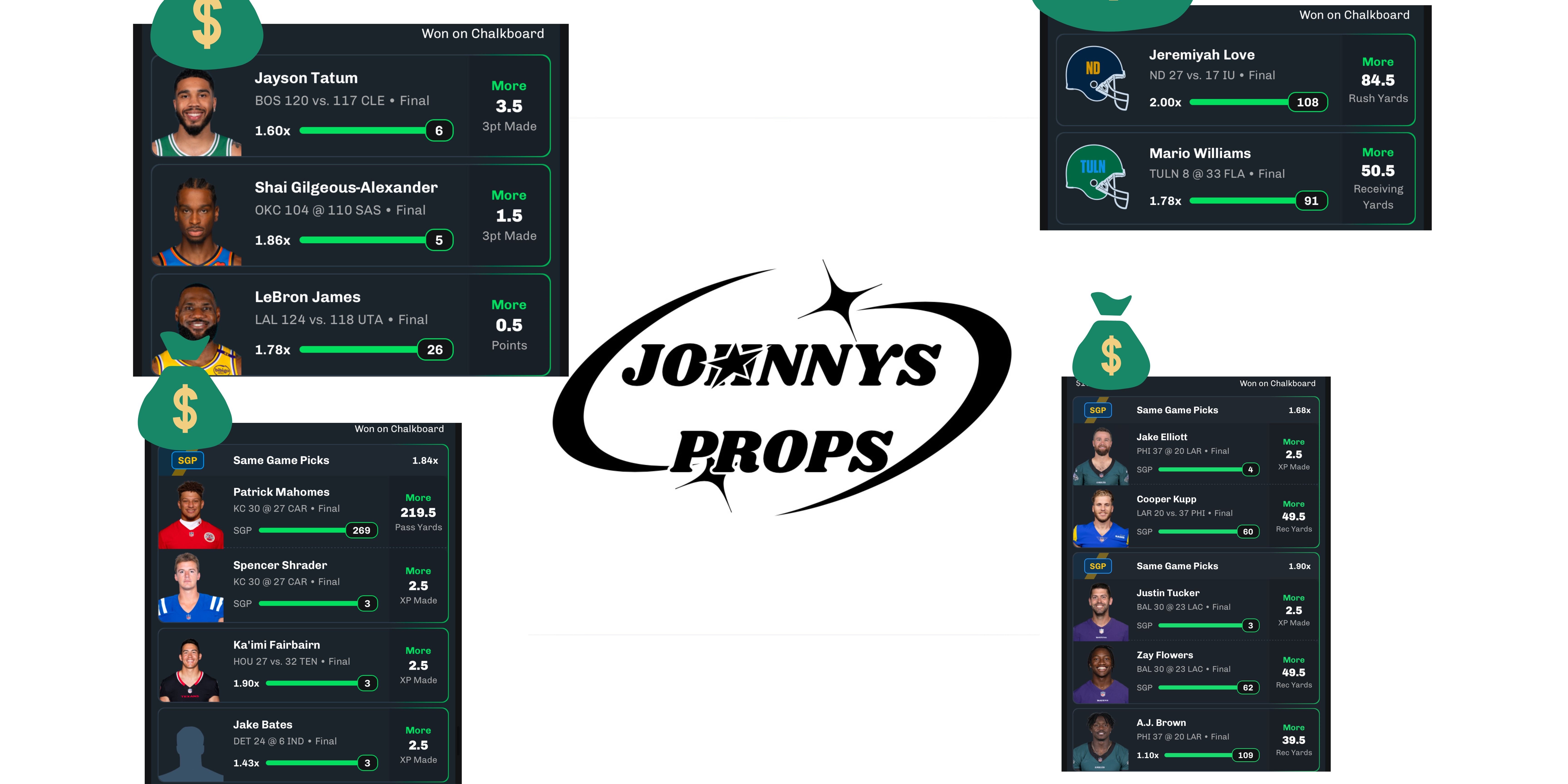 Johnnys props