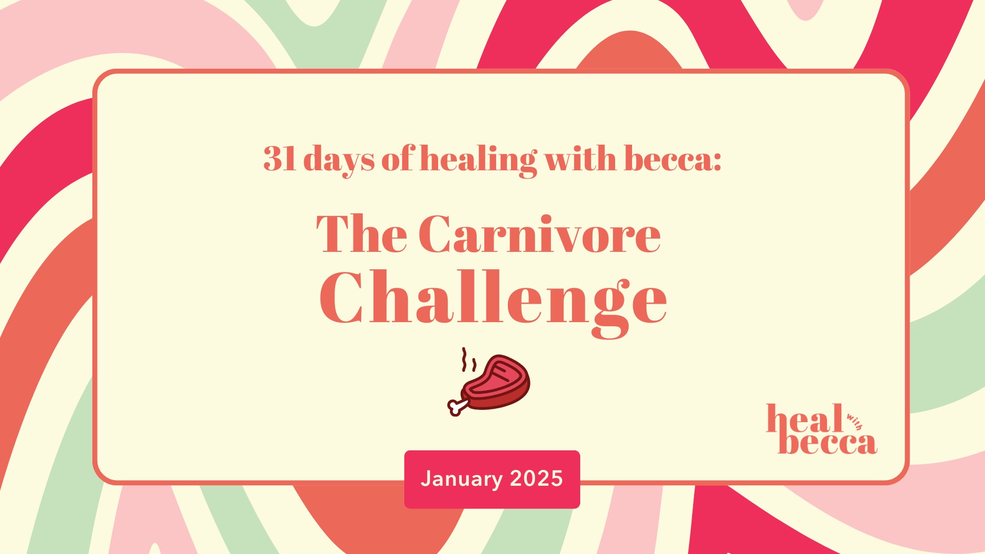 31-Day Carnivore Challenge
