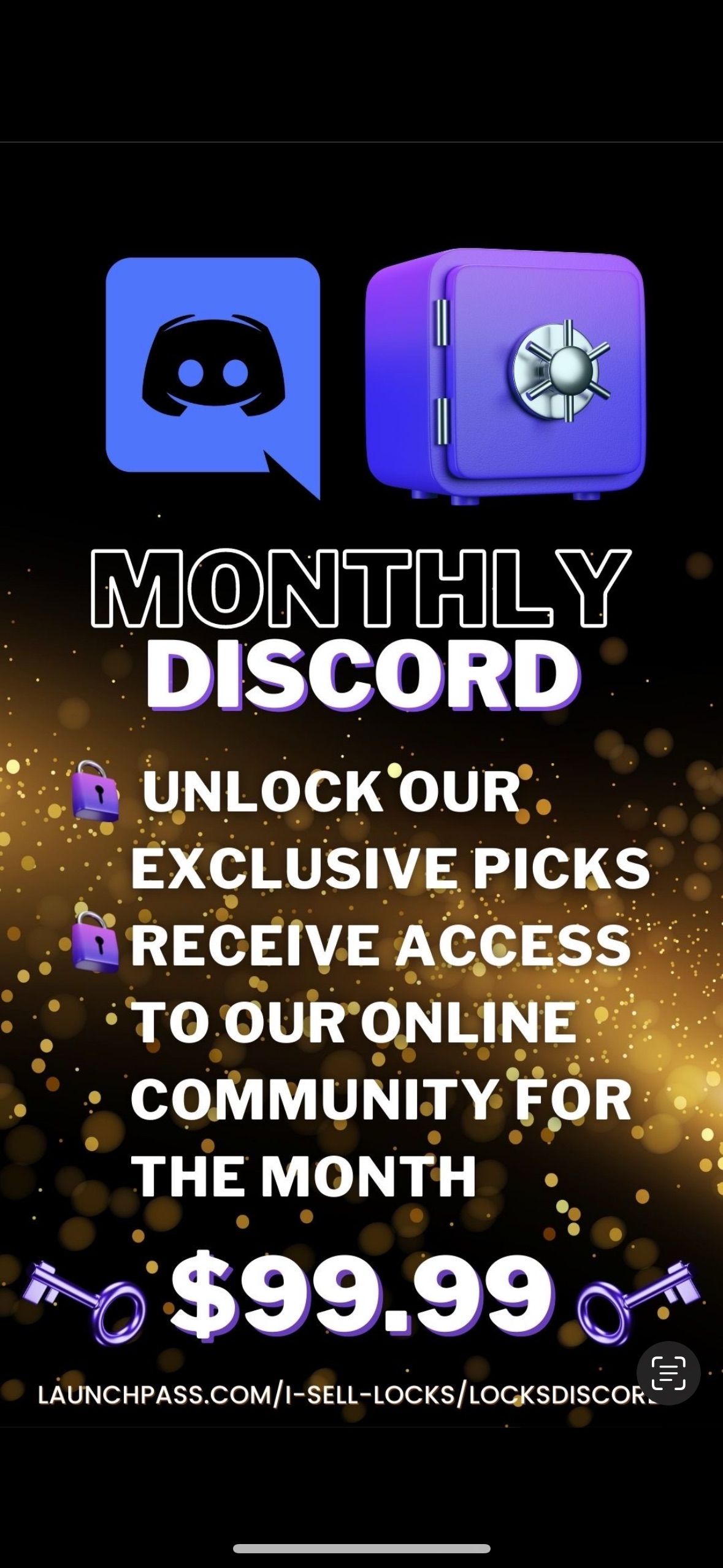 ISELLLOCKS DISCORD