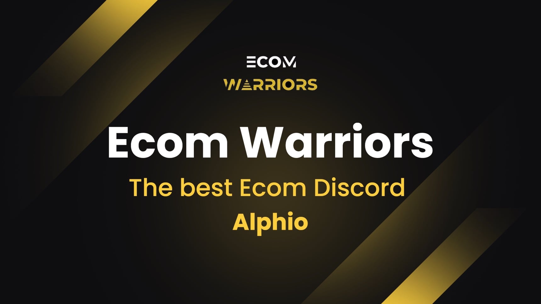 Ecom Warriors - Trading