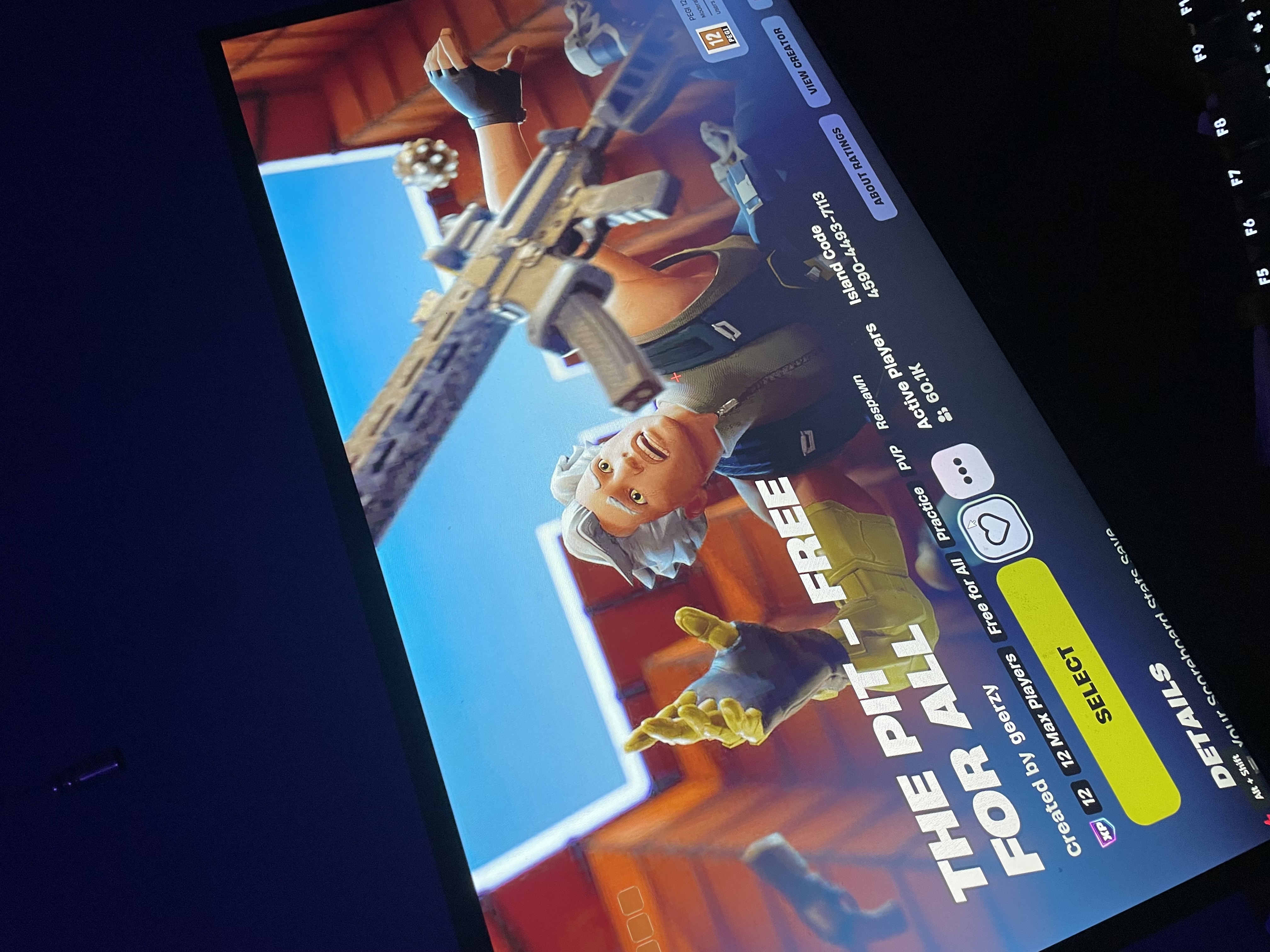 Testing Fortnite maps