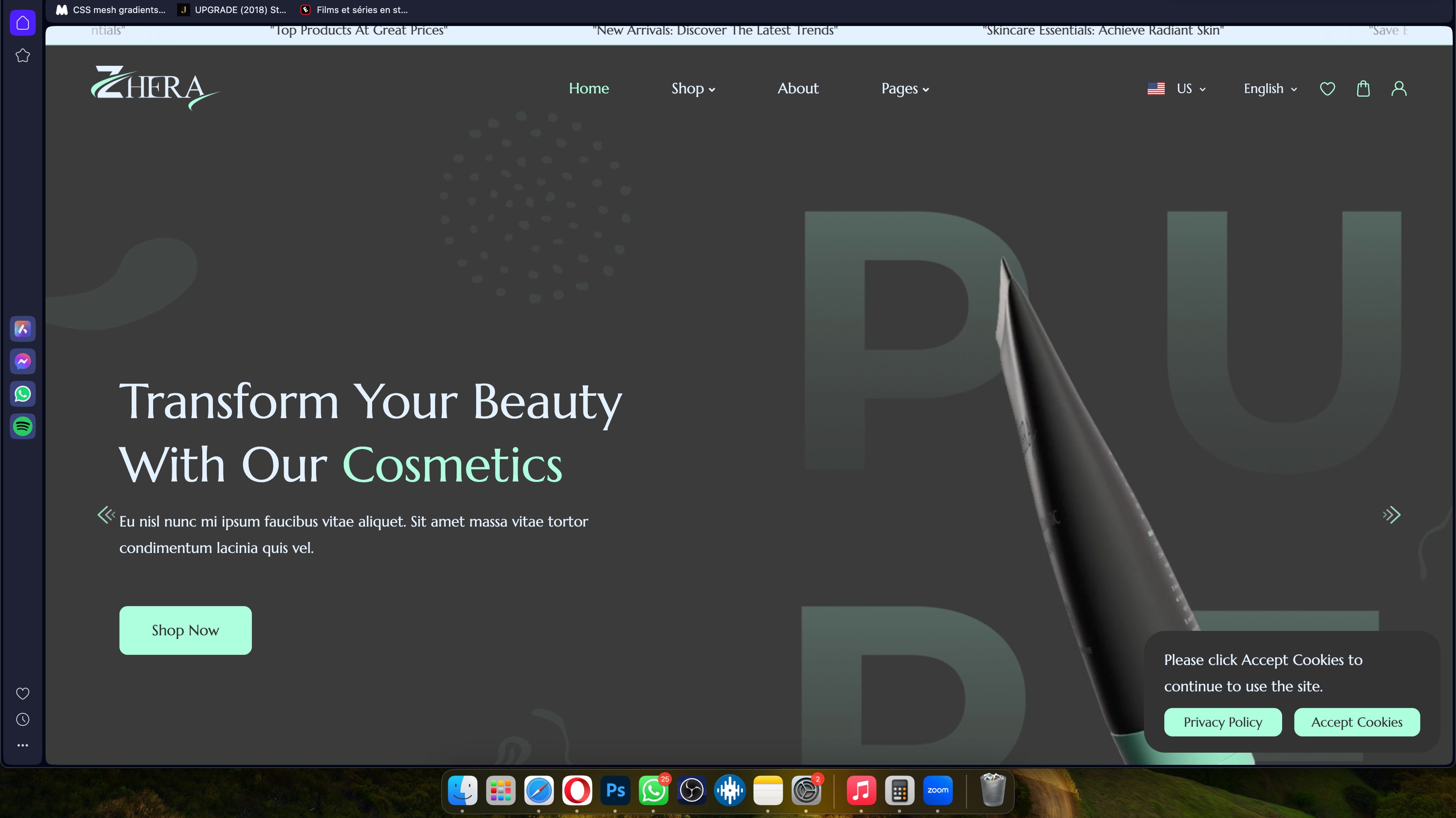 Kreyasyon Website