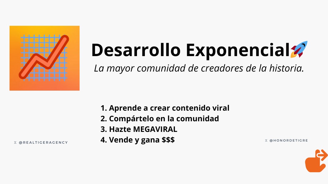 Desarrollo Exponencial🚀