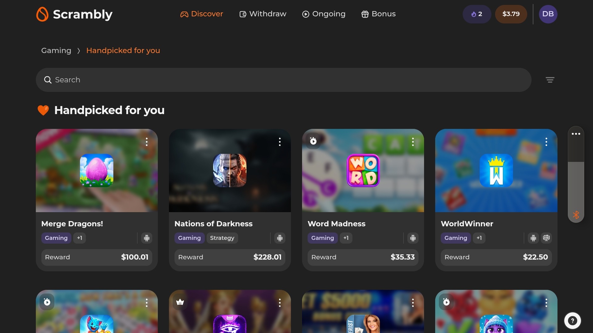 Scrambly.io Referral Link