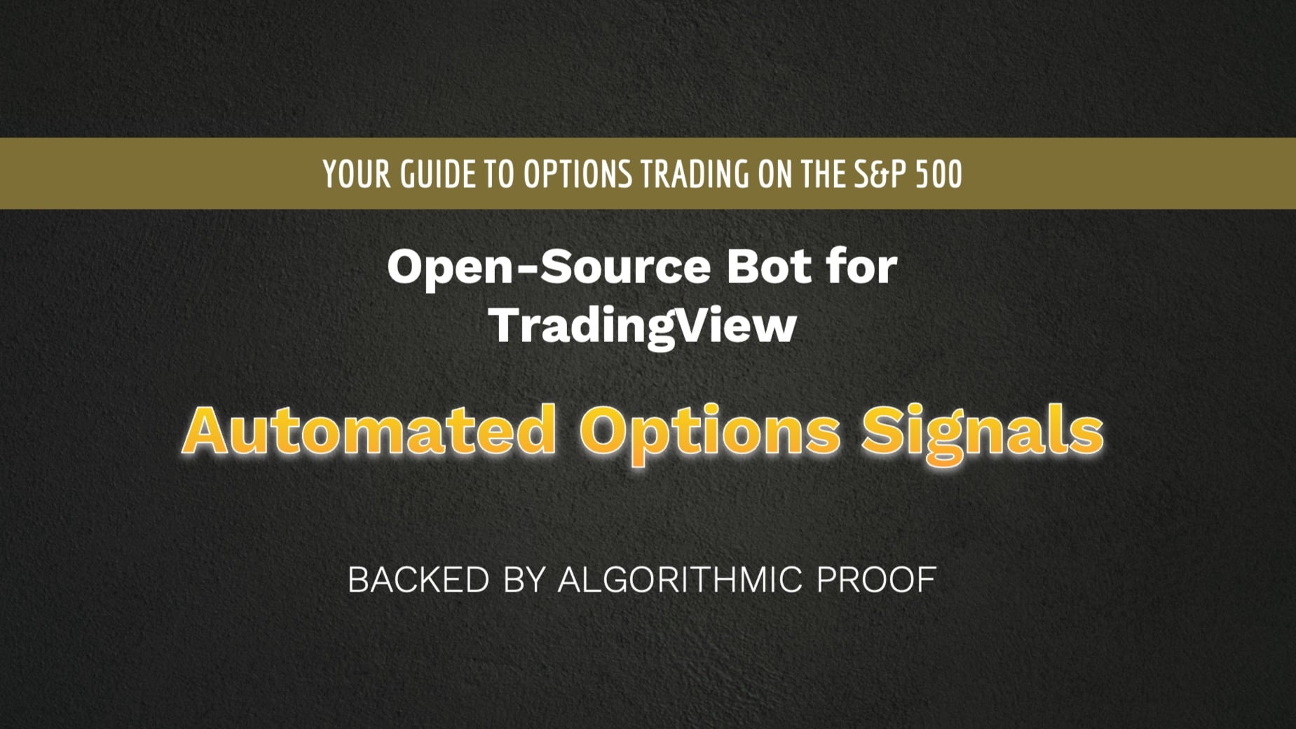 OptionsAlgo Pro