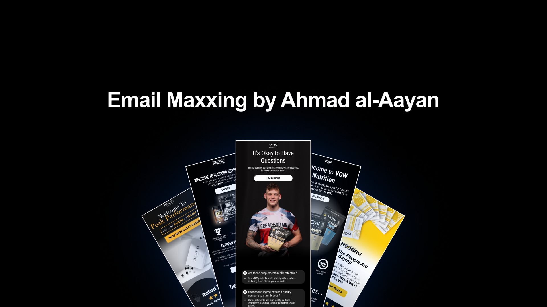 Email Maxxing w/ Ahmad