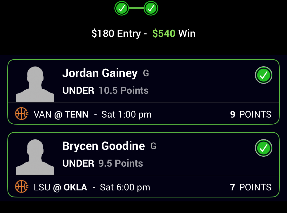 Parlay Plays