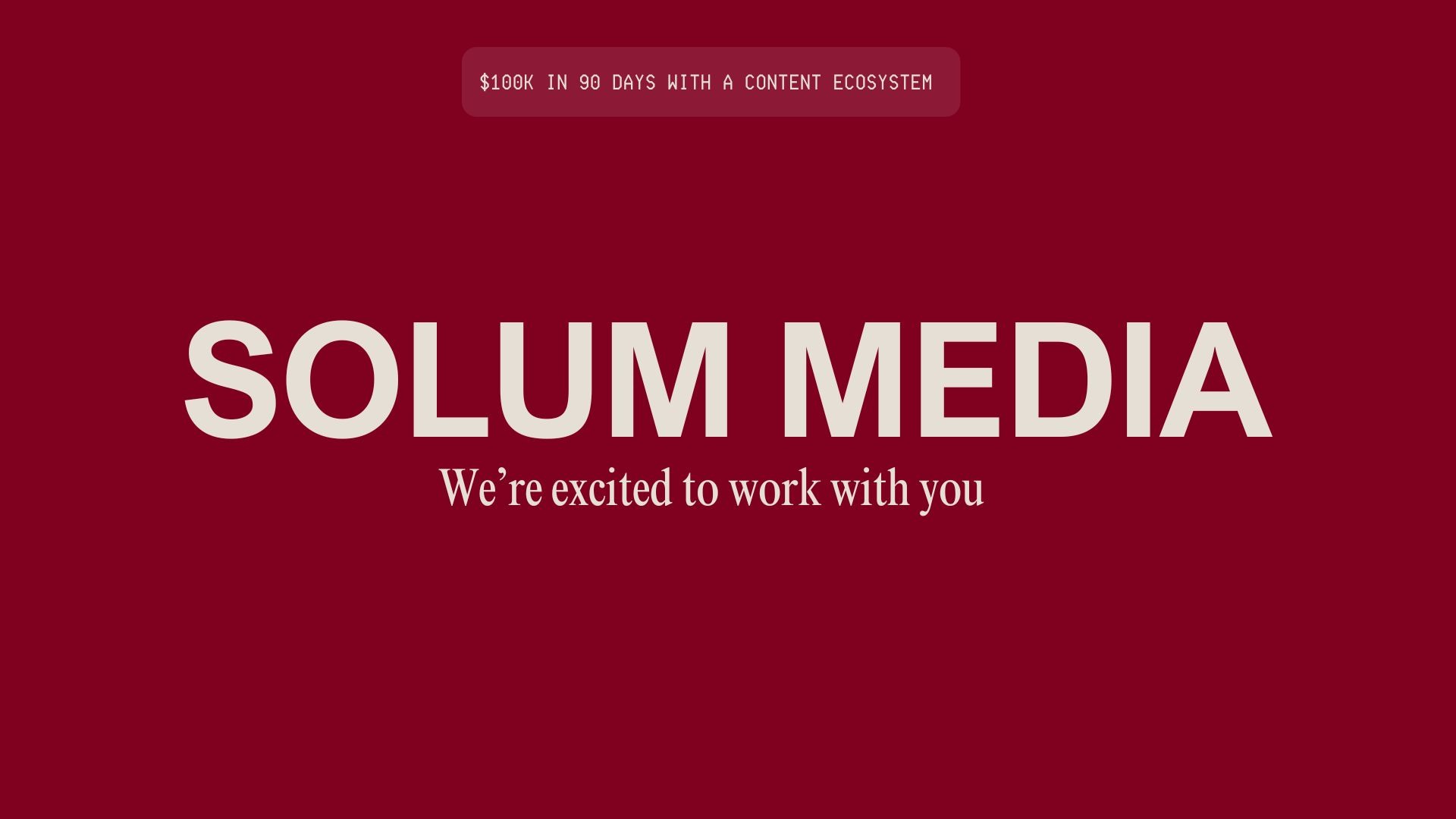 Solum Media Inc