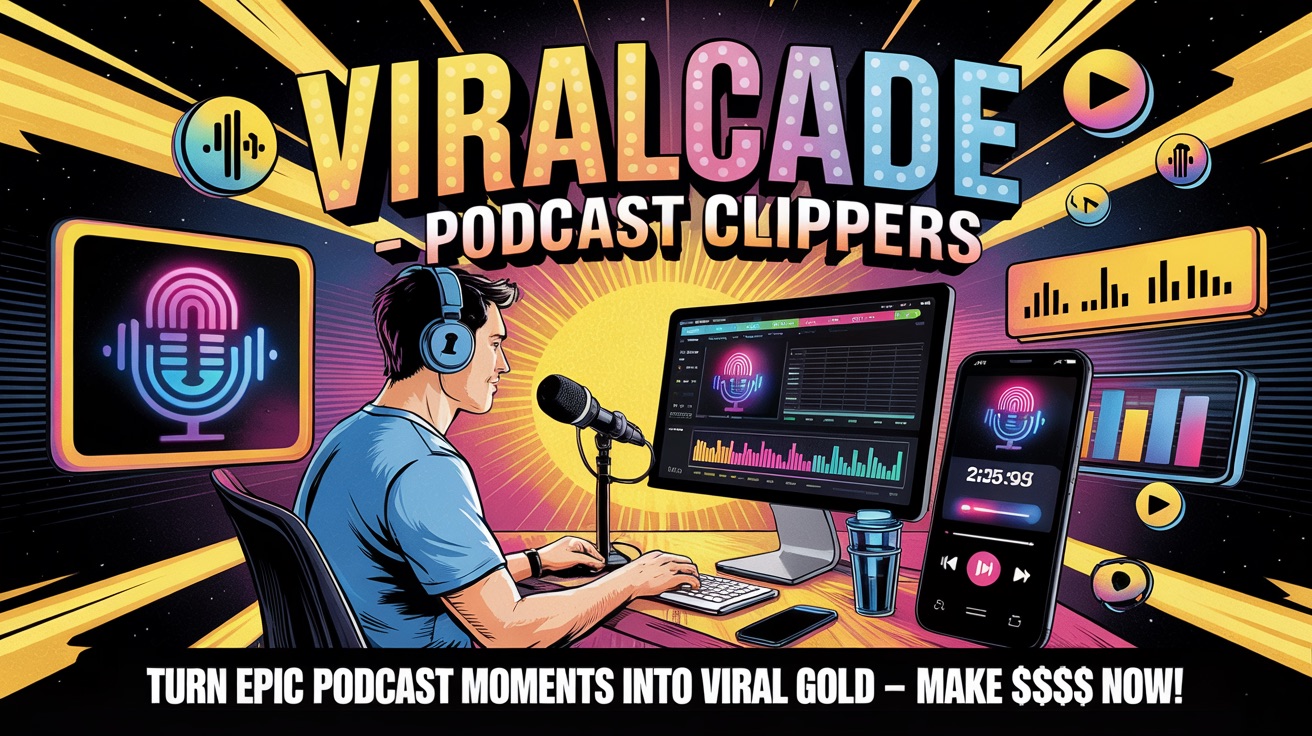 Viralcade - Podcast Clipping