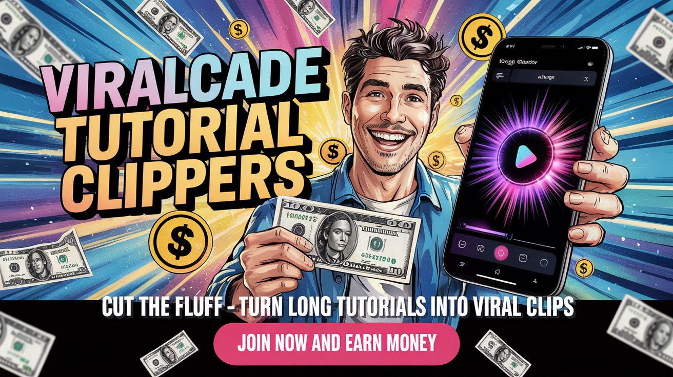 Viralcade - Tutorial Clipping