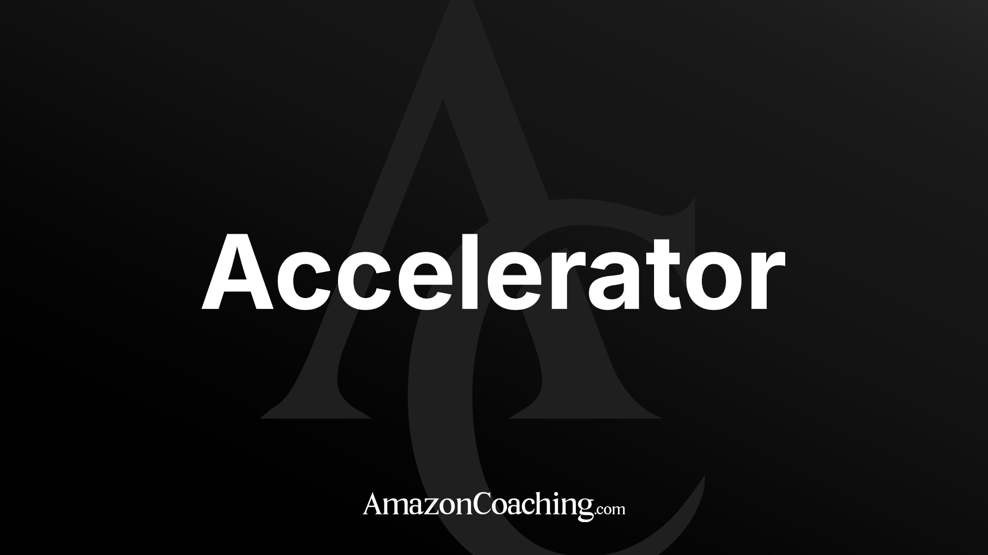 Accelerator