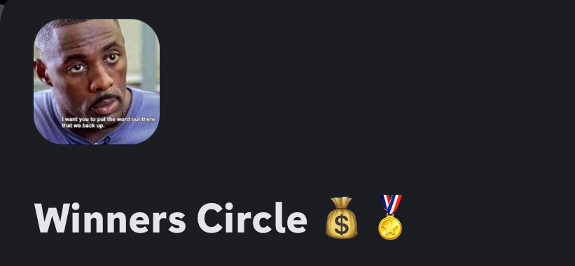Winners Circle