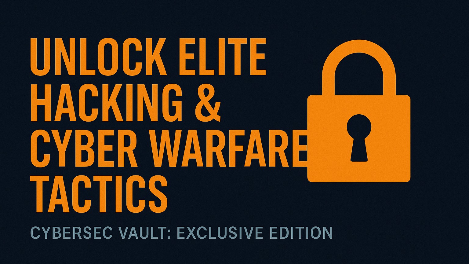 CyberSec Vault Exclusive