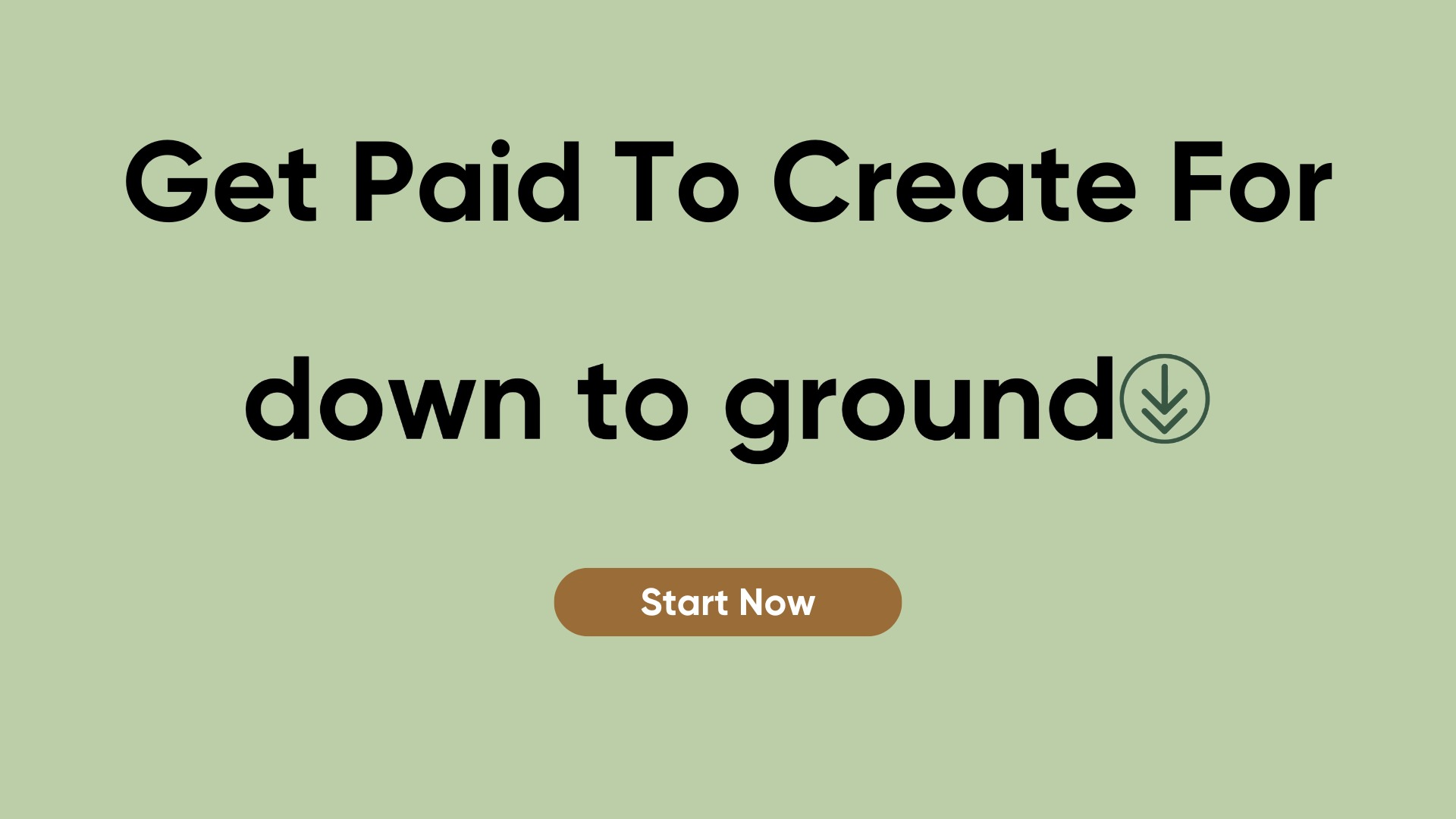 Down To Ground Clips & UGC