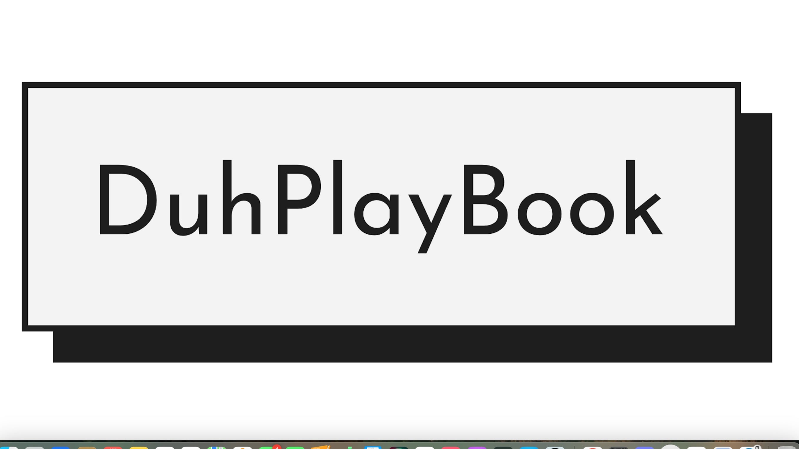 DuhPlayBook Free 