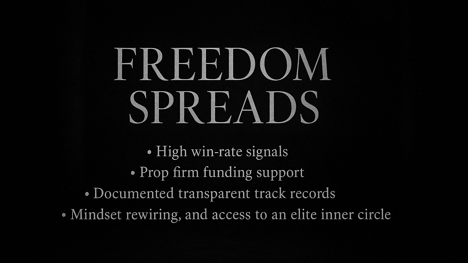 FREEDOM SPREADS