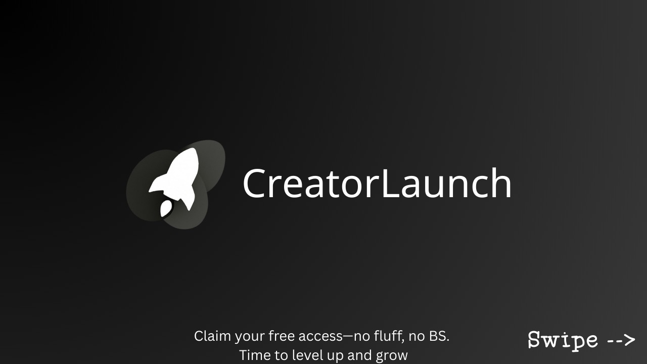 CreatorLaunch | Free Ticket