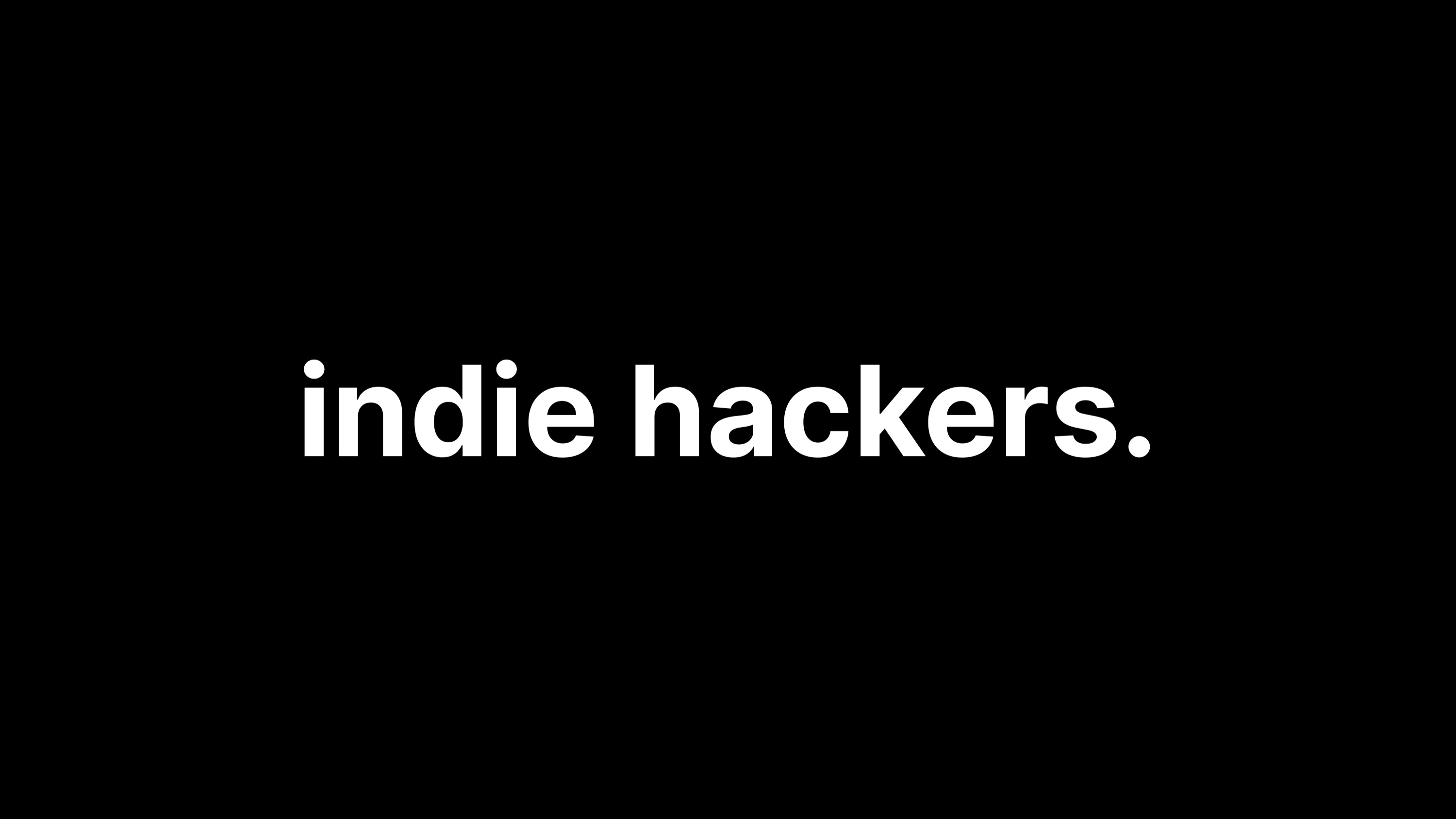 Indie Hackers