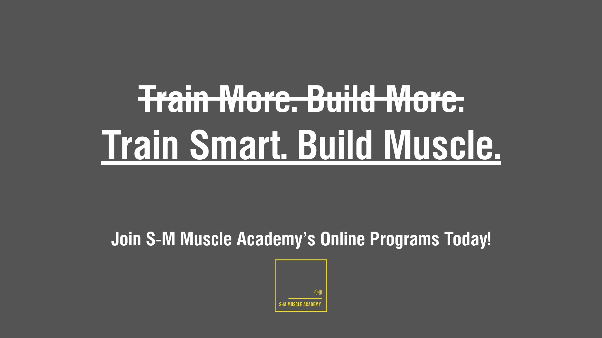 S-M Muscle Academy FREE