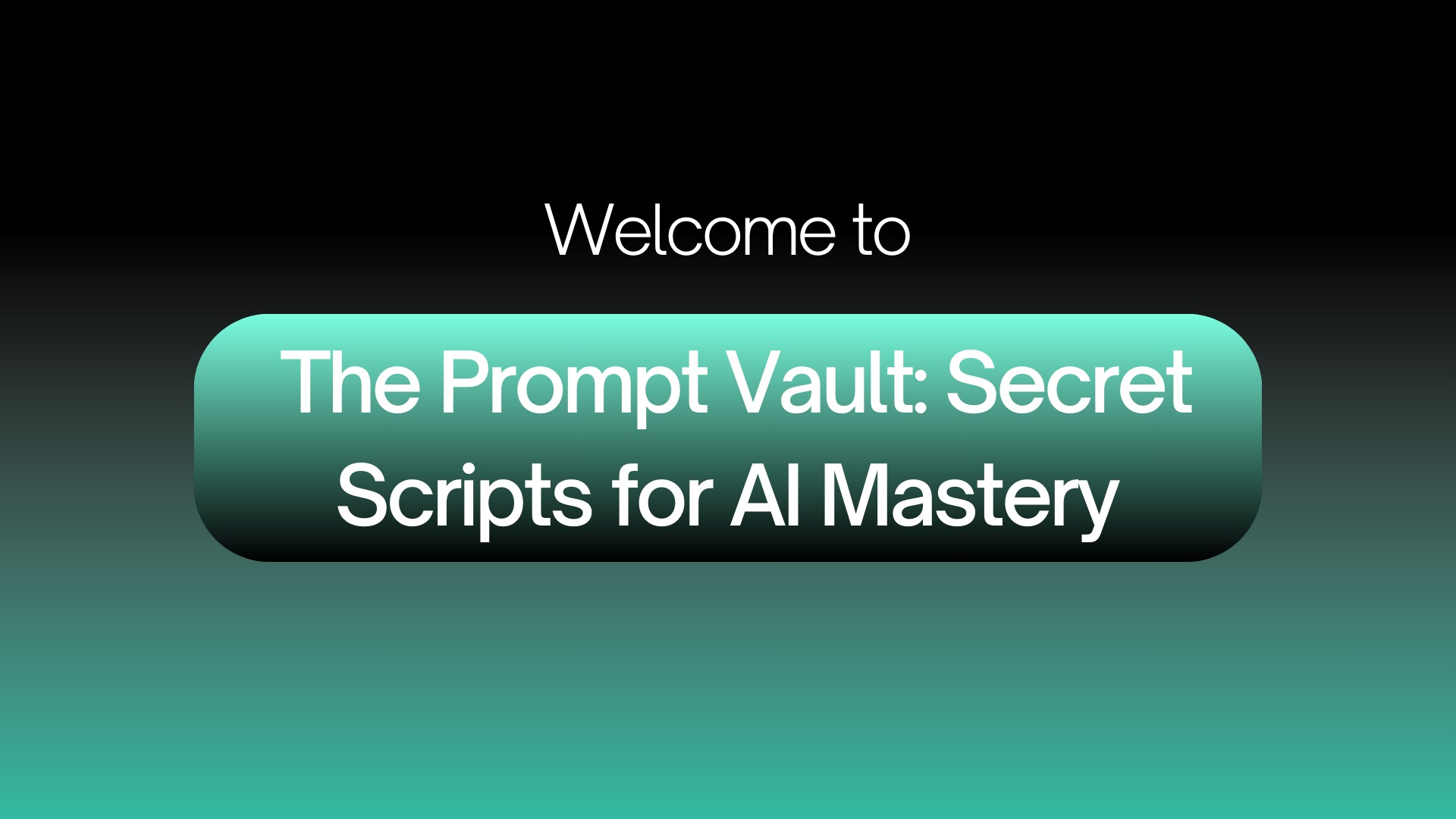 PromptVault: Free